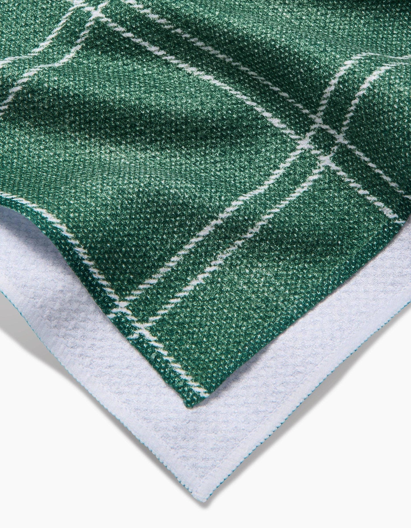 Geometry Pine Forest Plaid Tea Towel - Marcel’s Culinary Experience