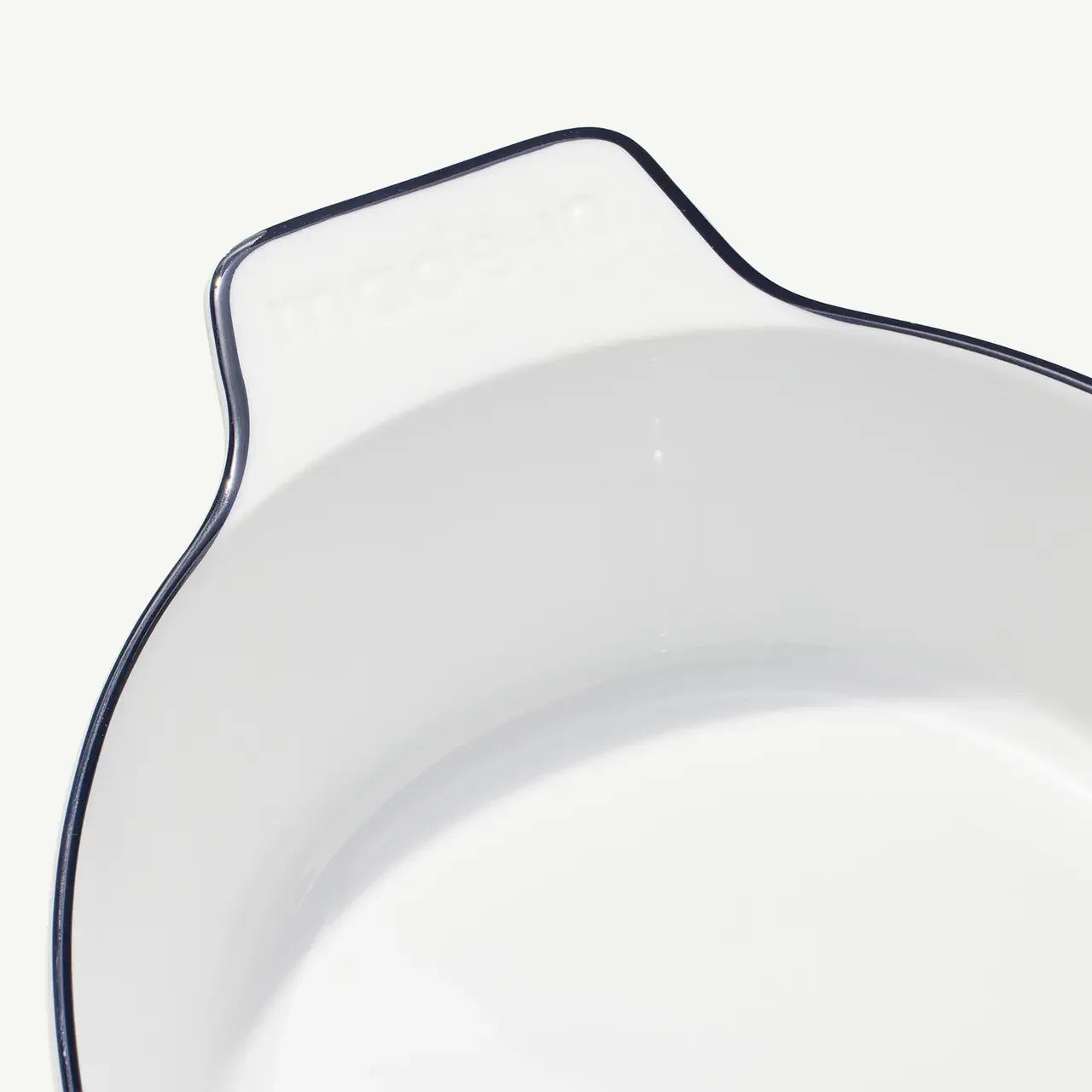 Made In 10x6.6" Oval Gratin Dish - Navy Rim - Marcel’s Culinary Experience