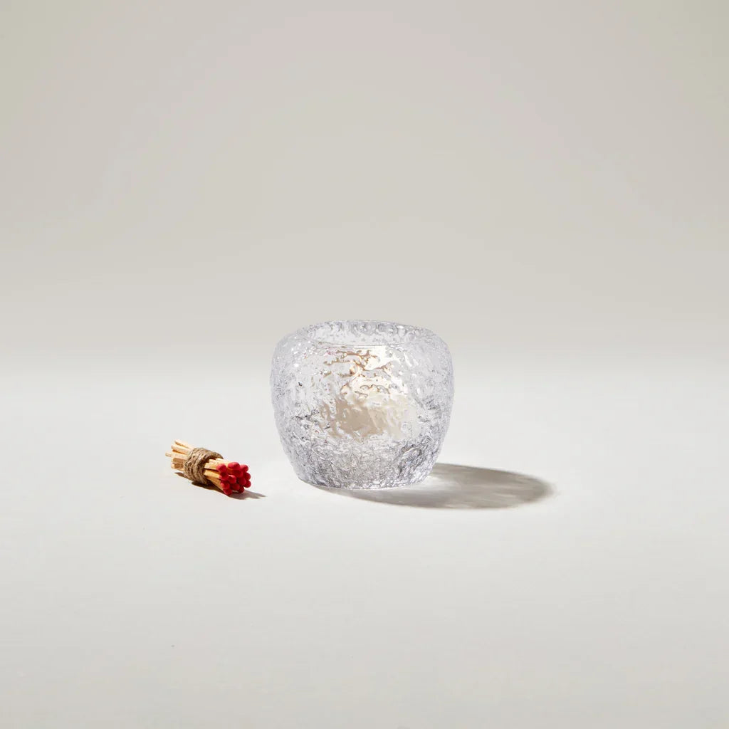 Simon Pearce LoveYourBrain Snowball Tealight