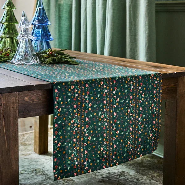 Juliska Klara 18" x 90" Table Runner - Evergreen - Marcel’s Culinary Experience