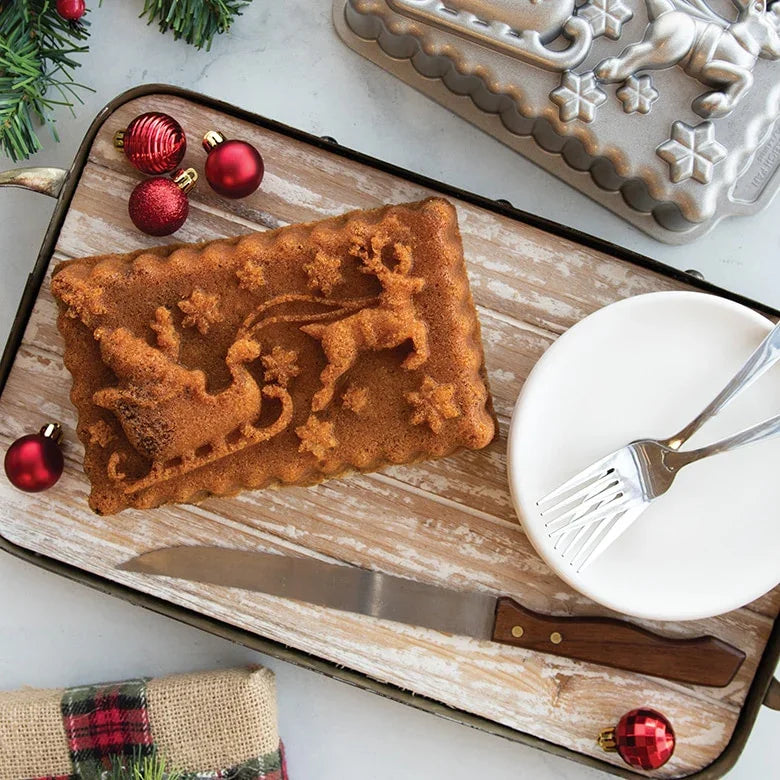 Nordic Ware Santa's Sleigh Loaf Pan - Marcel’s Culinary Experience