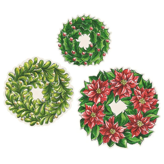 Hester and Cook Holiday Wreath Serving Papers - Marcel’s Culinary Experience