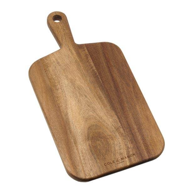 Cole & Mason Barkway Acacia Chopping Board with Handle - Marcel’s Culinary Experience