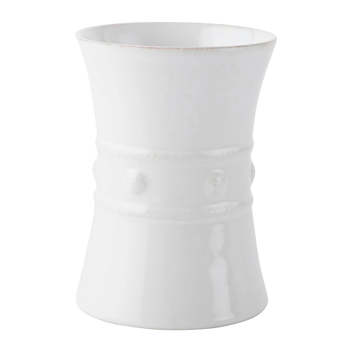 Juliska Berry & Thread Utensil Crock/Wine Cooler, Whitewash