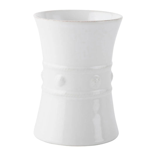 Juliska Berry & Thread Utensil Crock/Wine Cooler, Whitewash