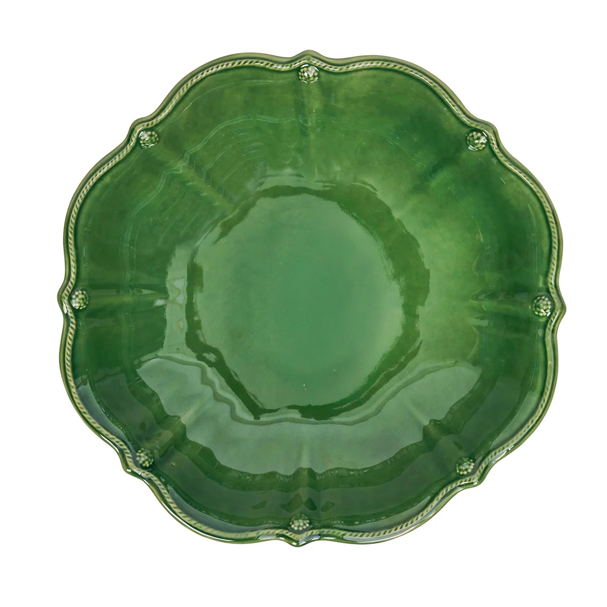 Juliska Berry & Thread Flared Cereal/Ice Cream Bowl - Basil