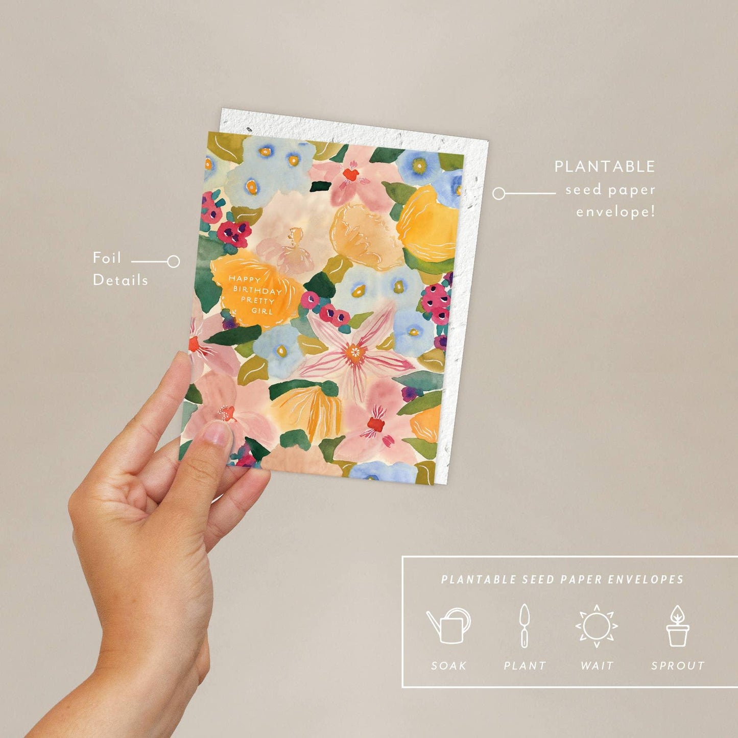 Floral Abundance - Birthday Card - Marcel’s Culinary Experience