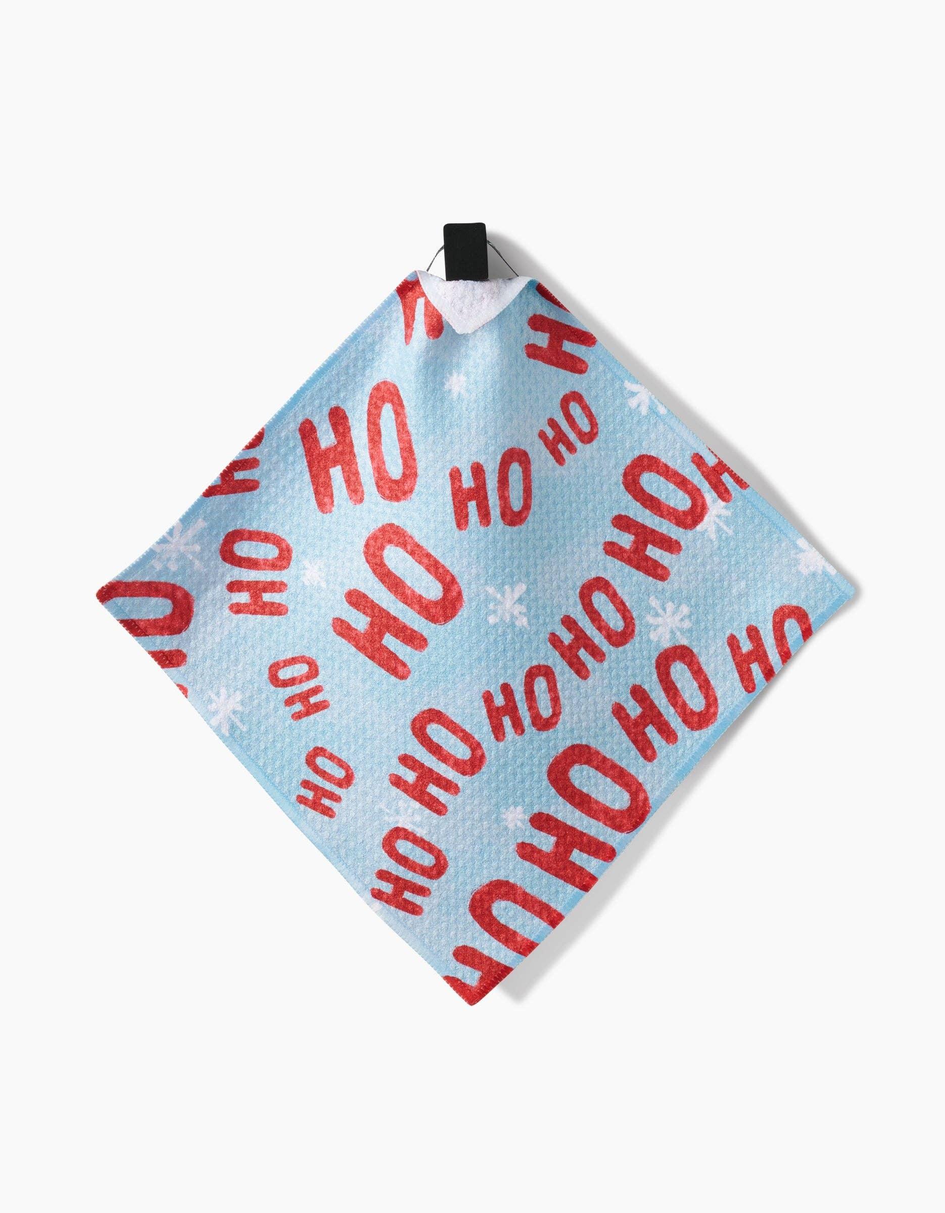 Geometry Merry Santa Claus Dish Cloth - Marcel’s Culinary Experience