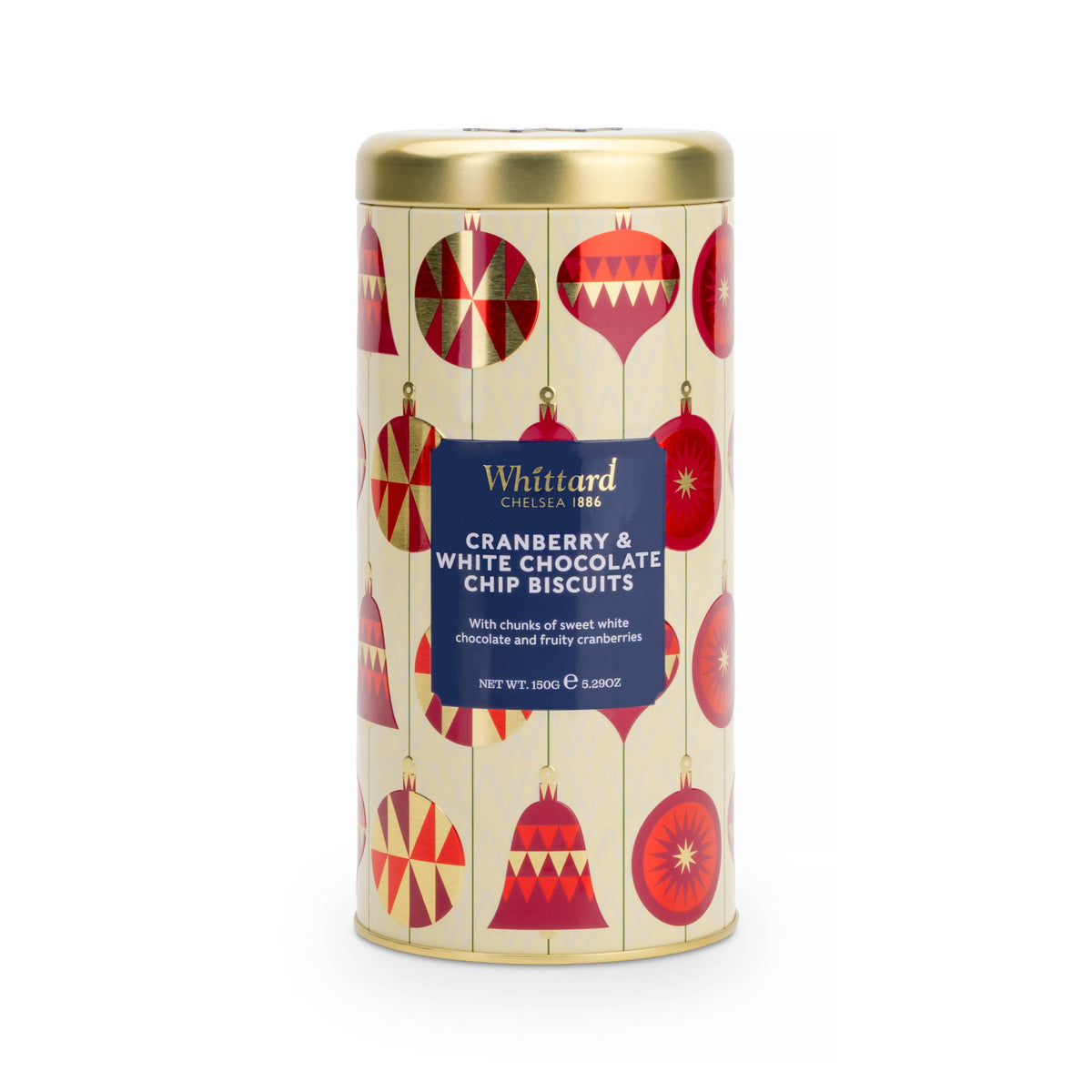 All Butter Cookies Cranberry & White Chocolate Tin  5.29oz