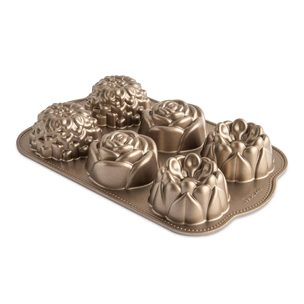 Nordic Ware Floral Cakelet Pan - Marcel’s Culinary Experience