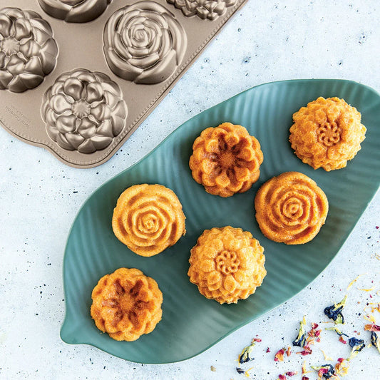 Nordic Ware Floral Cakelet Pan - Marcel’s Culinary Experience