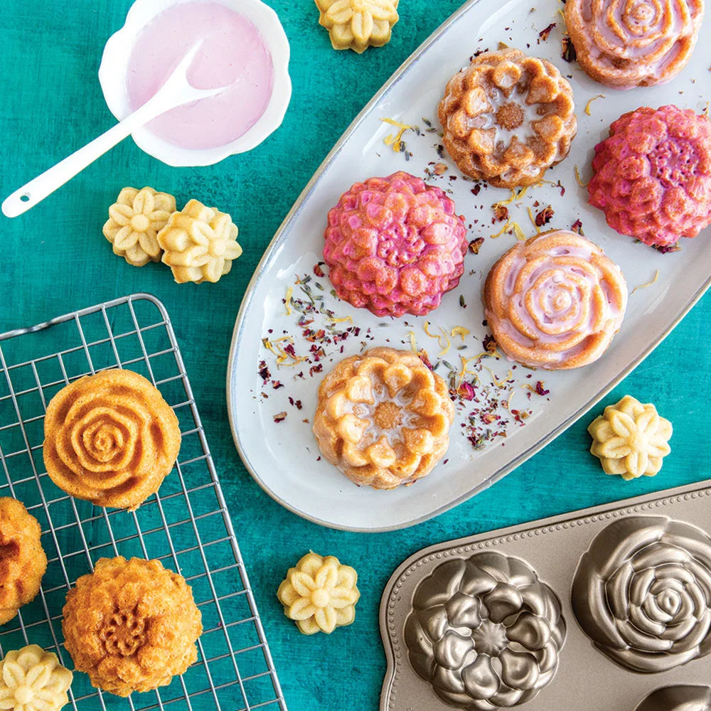 Nordic Ware Floral Cakelet Pan – Marcel's Culinary Experience