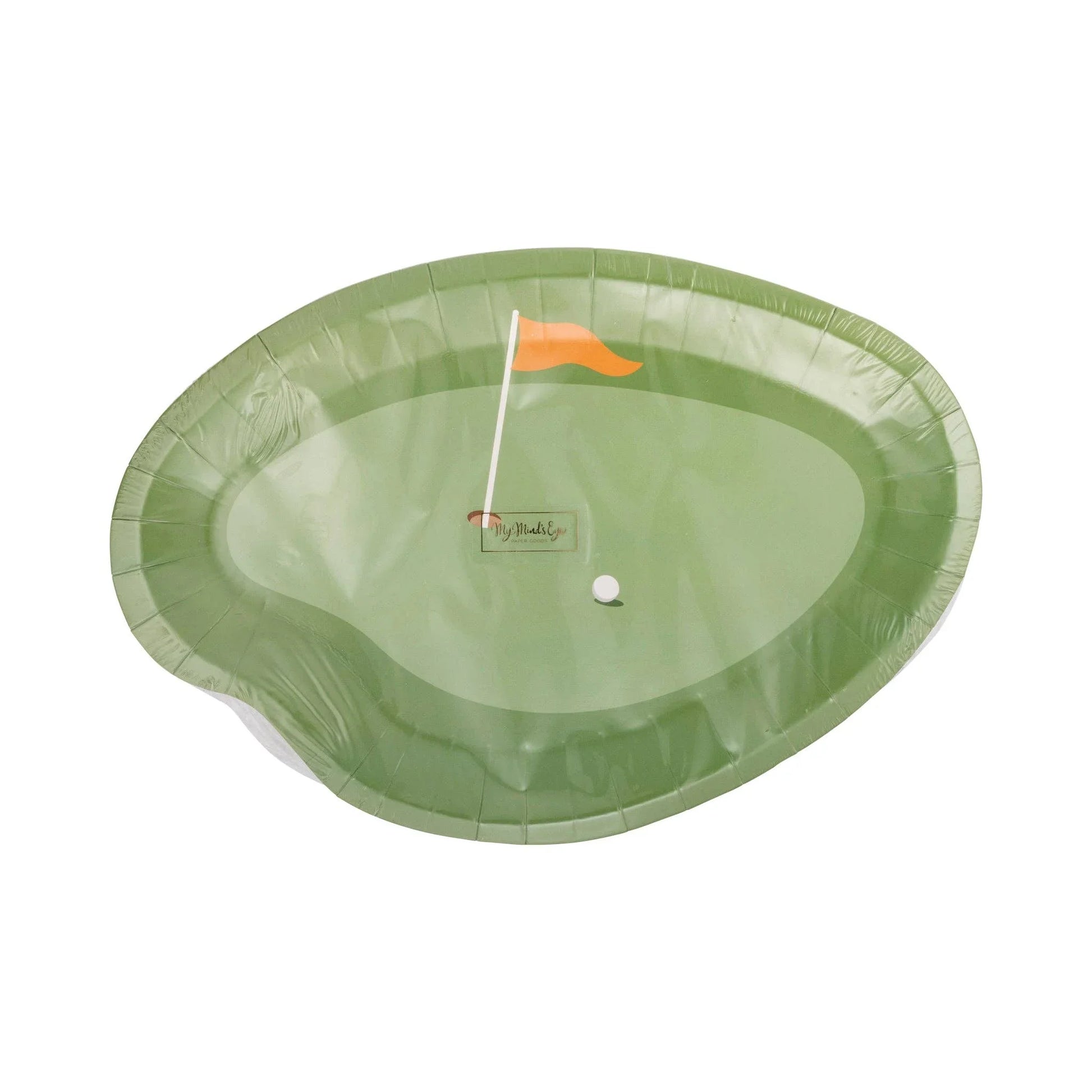 Putting Green Paper Plate - Marcel’s Culinary Experience