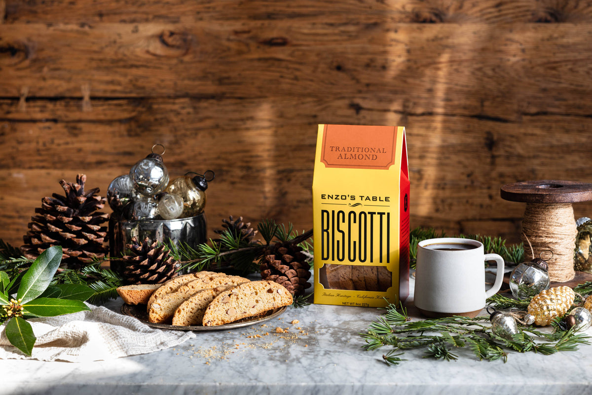 Enzo’s Table Traditional Almond Biscotti, 8 oz