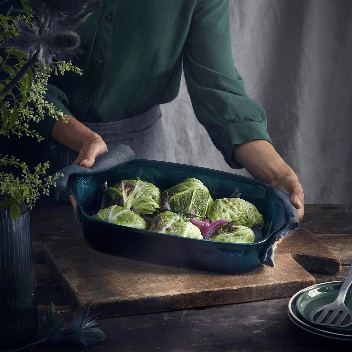 The Right Dish Rectangular Baker - Ocean