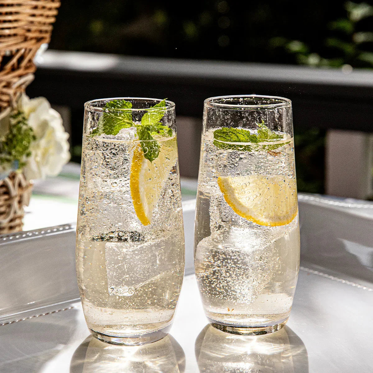 Juliska Provence Stemless Champagne Flute - Clear