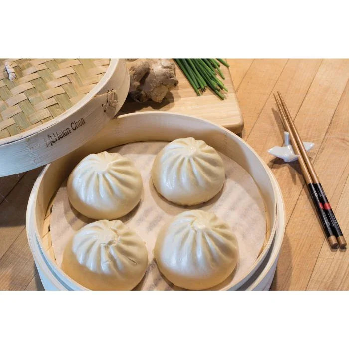 Bamboo Steamer with Lid, 10" - Marcel’s Culinary Experience