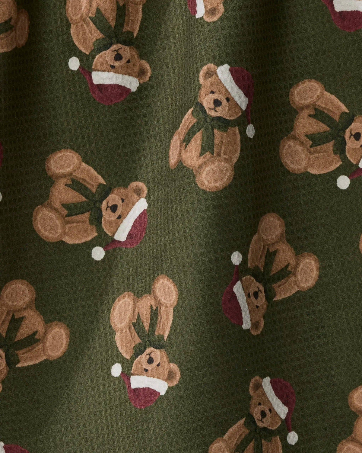 Geometry Christmas Bear LUXE Kitchen Towel