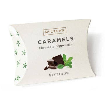 Caramels Pillow Box - Chocolate Peppermint - Marcel’s Culinary Experience
