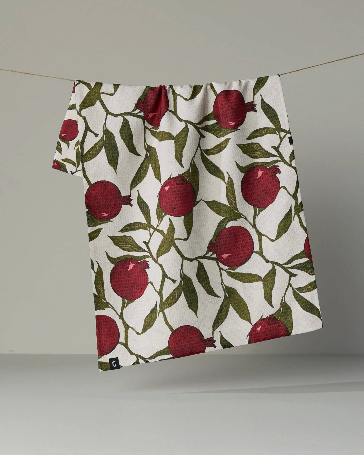 Geometry Ruby Rind LUXE Kitchen Towel
