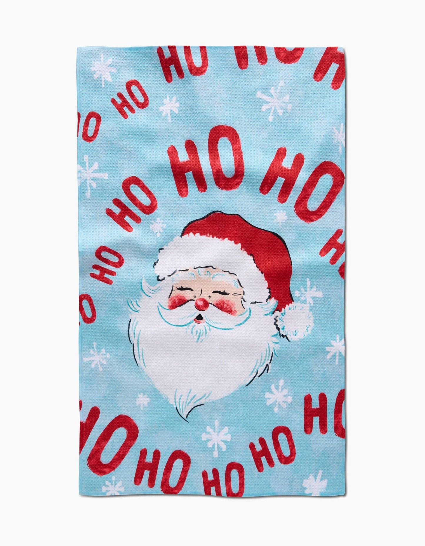 Geometry Merry Santa Claus Tea Towel - Marcel’s Culinary Experience