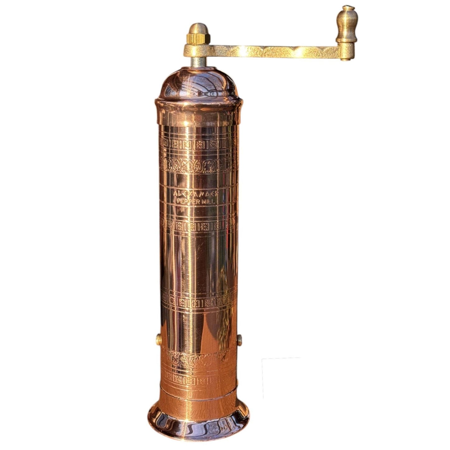 Large Copper Mill 10" Pepper Grinder