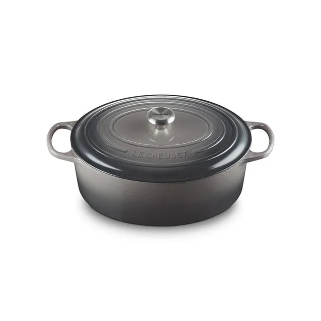 Le Creuset Signature Oval Dutch Oven 9.5 qt - Oyster