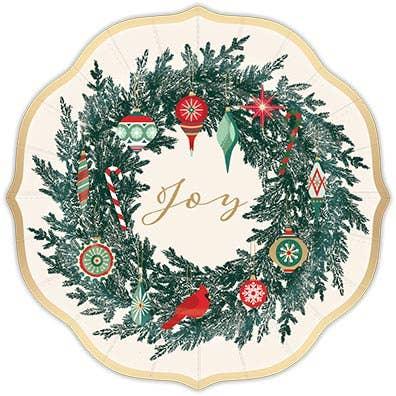 Dinner Plate Vintage Wreath - Marcel’s Culinary Experience