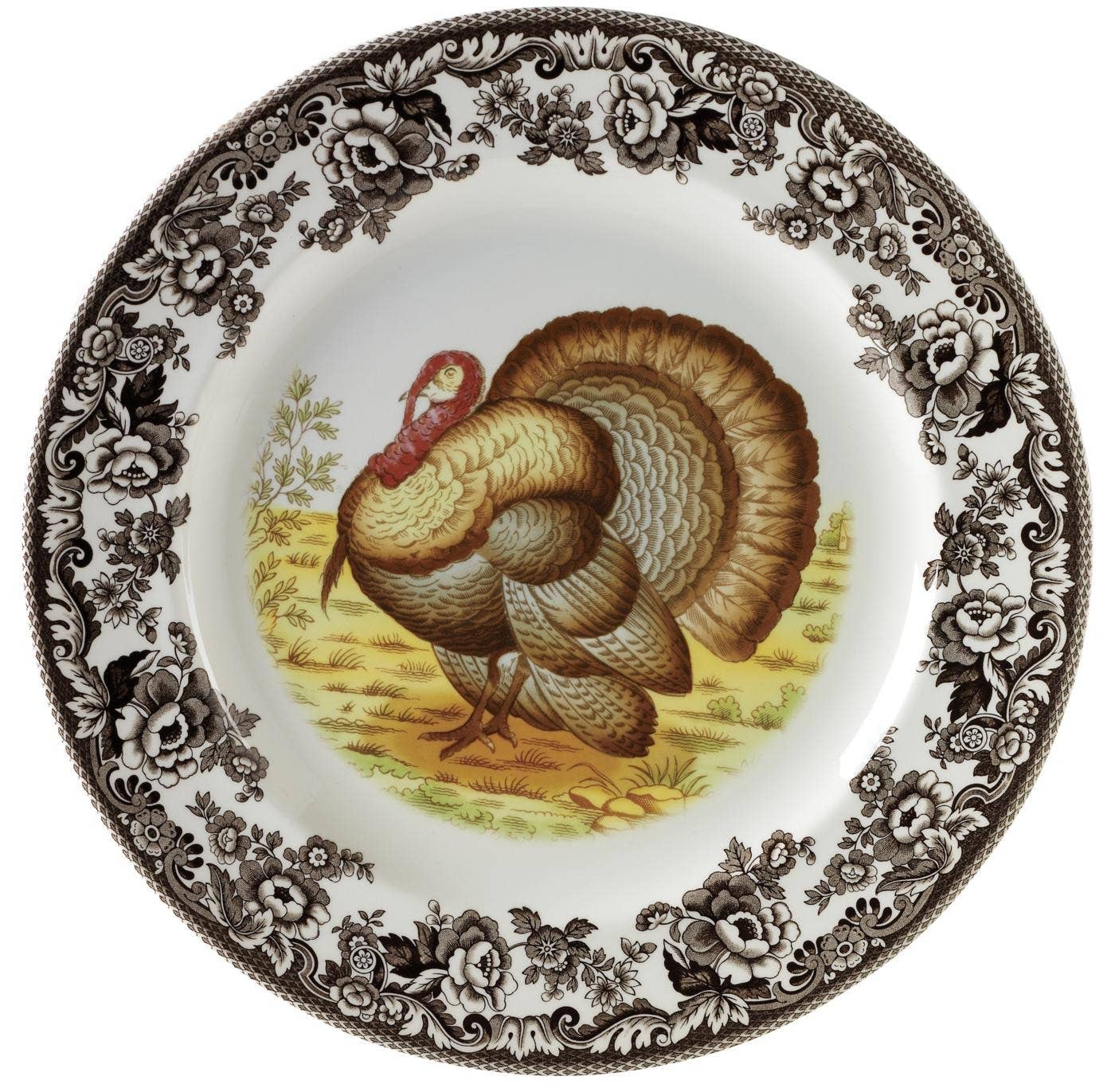 Spode Woodland Salad Plate 8" (Turkey)