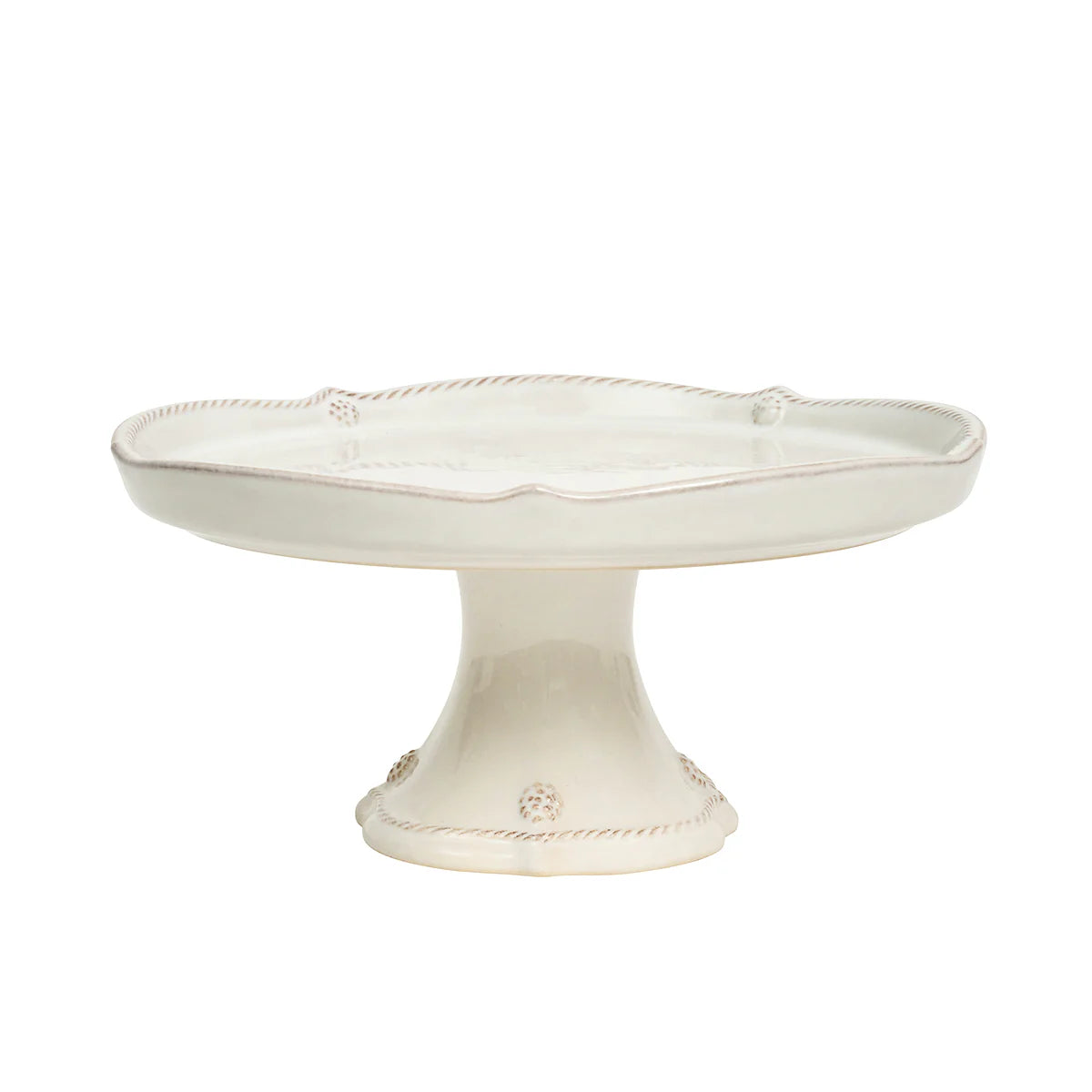 Juliska Berry & Thread Petite Cake Stand Whitewash