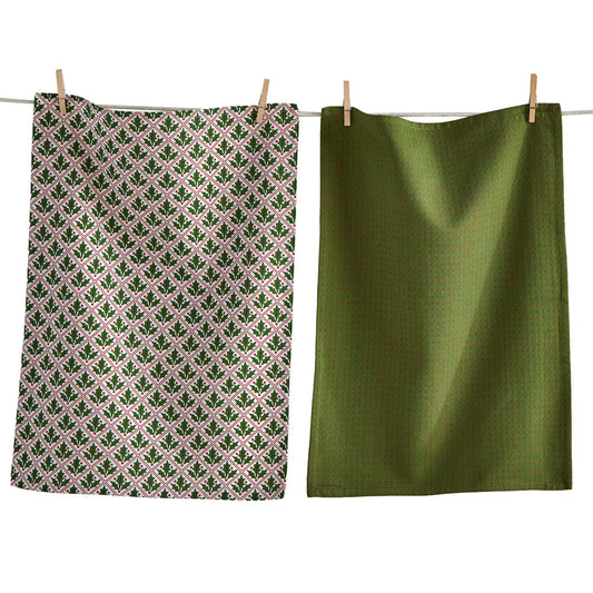 Holly & Dots Cotton Kitchen Towels | Set of 2
