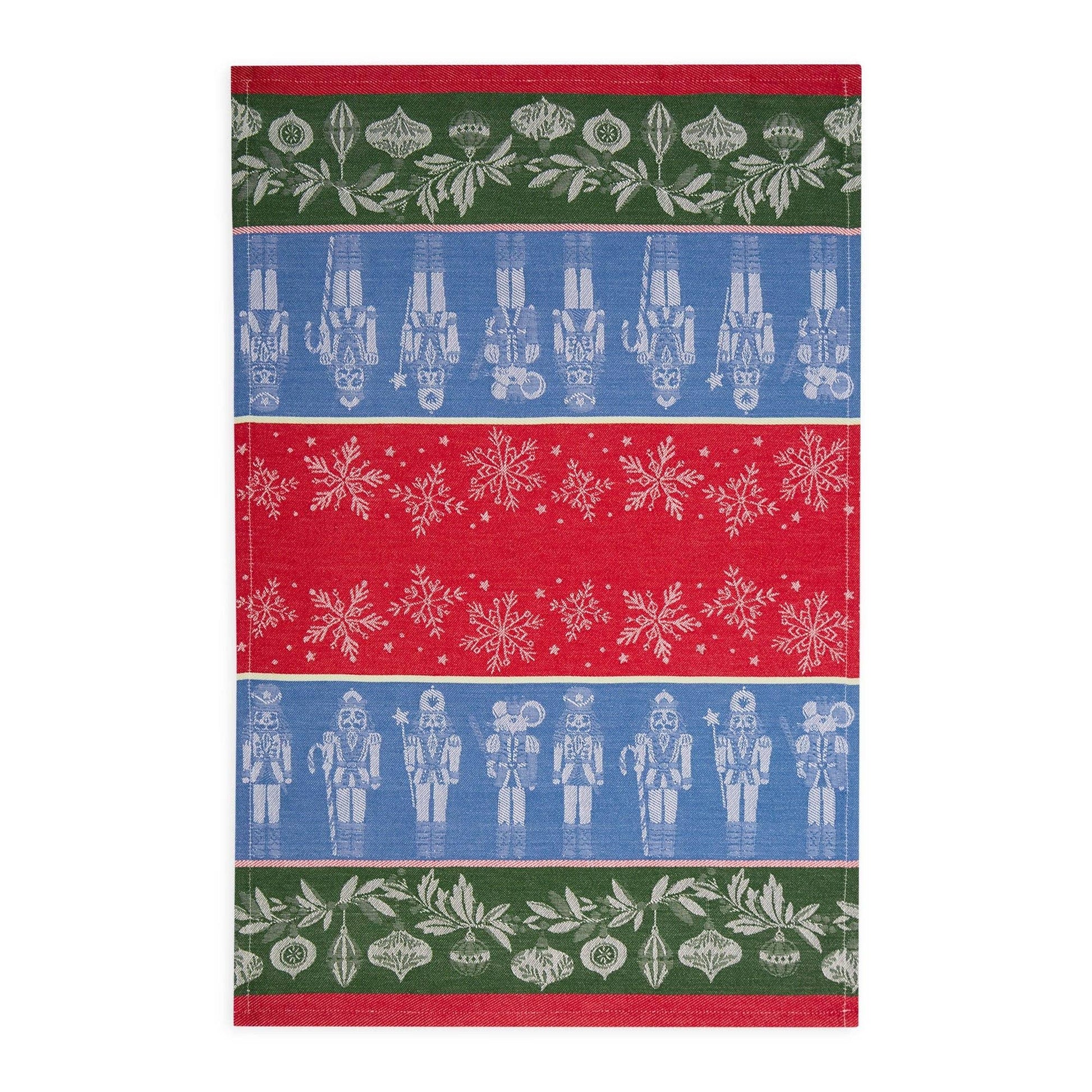 Holiday Nutcrackers Jacquard Dishtowel - Marcel’s Culinary Experience
