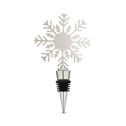 Metal Snowflake Wine Bottle Stopper - Marcel’s Culinary Experience