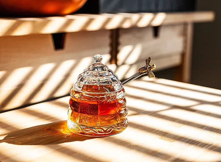 Beehive Honey Pot with Lid - Marcel’s Culinary Experience