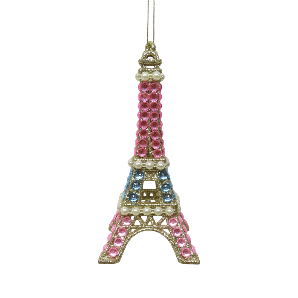 Pink Eiffel Tower Ornament