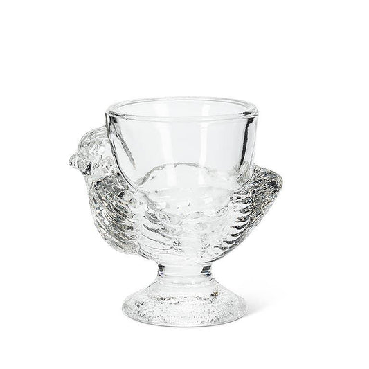 Glass Chicken Egg Cup-3"H-642 - Marcel’s Culinary Experience
