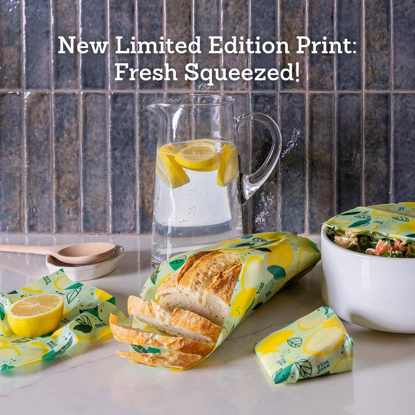 Bee's Wrap Reusable Beeswax Food Wrap Roll — Fresh Squeeze
