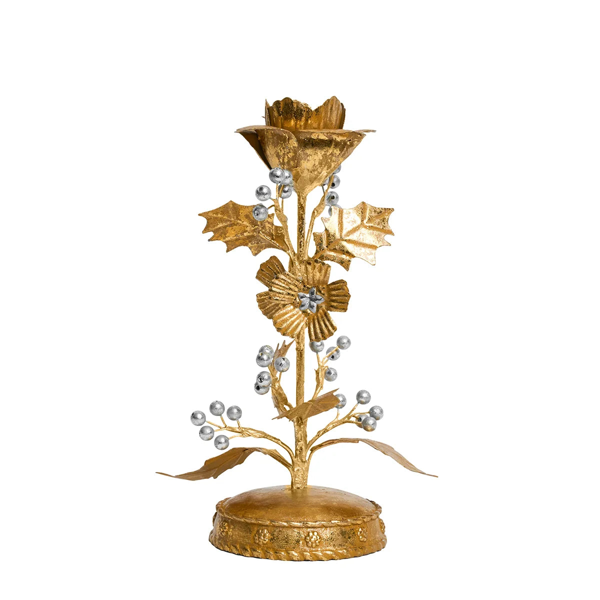 Juliska Forest Walk Holly 9" Candlestick