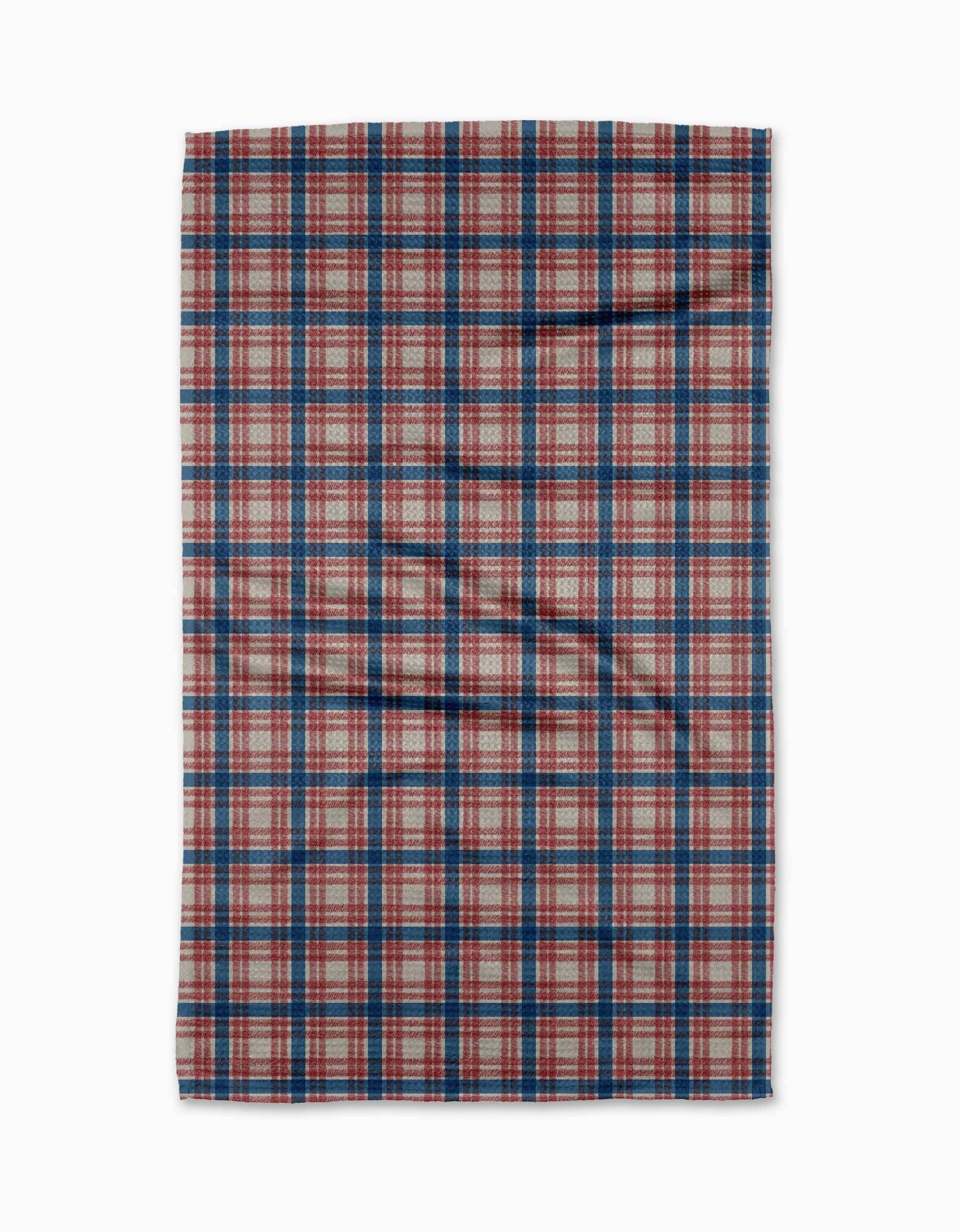 Patriot Plaid Tea Towel - Marcel’s Culinary Experience