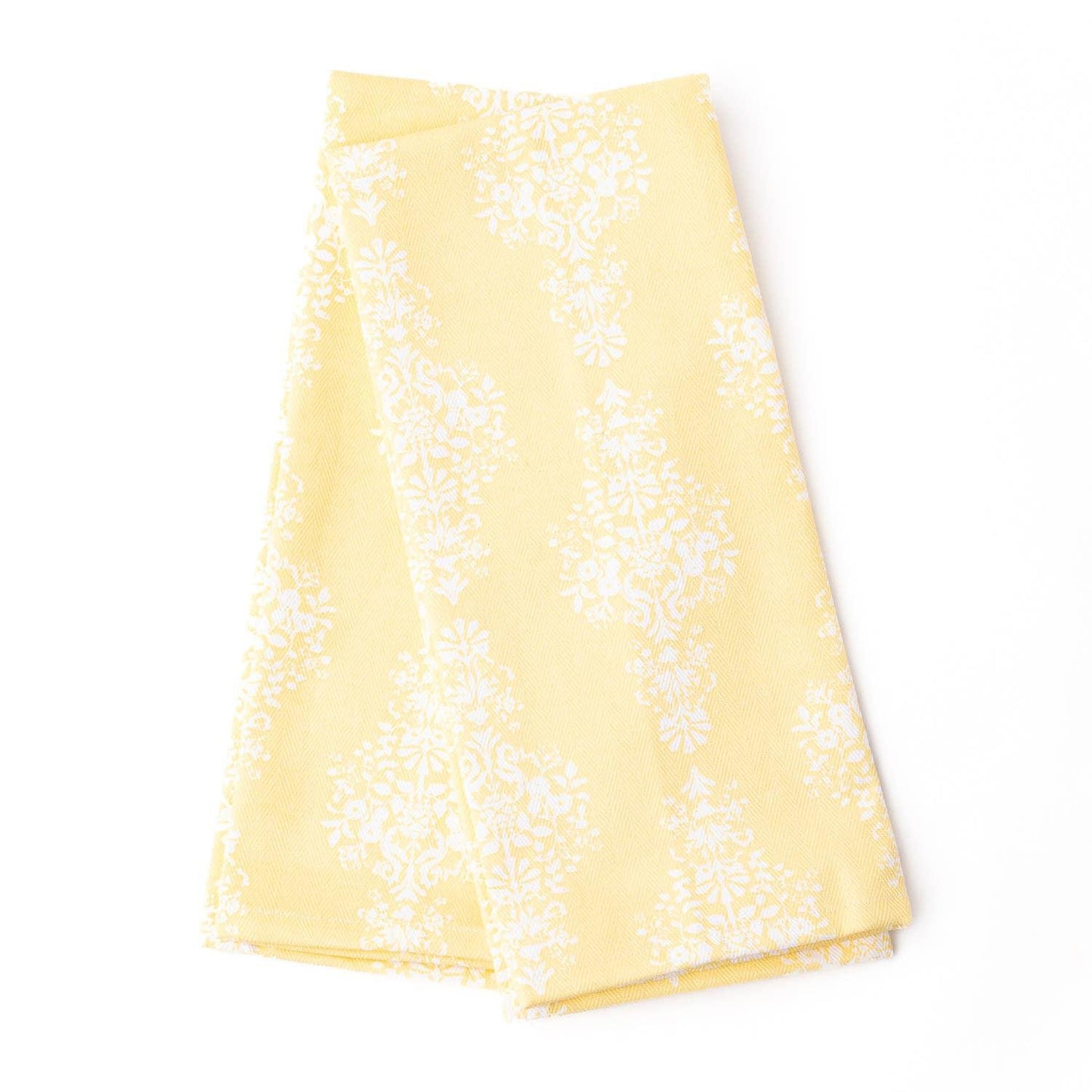 Golden Damask Kitchen Towel Set