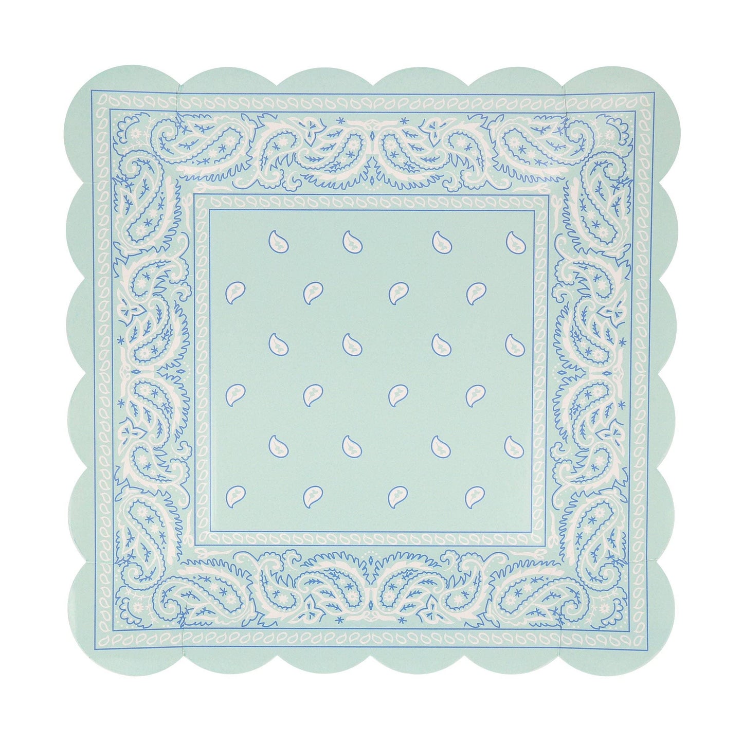 Meri Meri  Western Bandana Square Plates