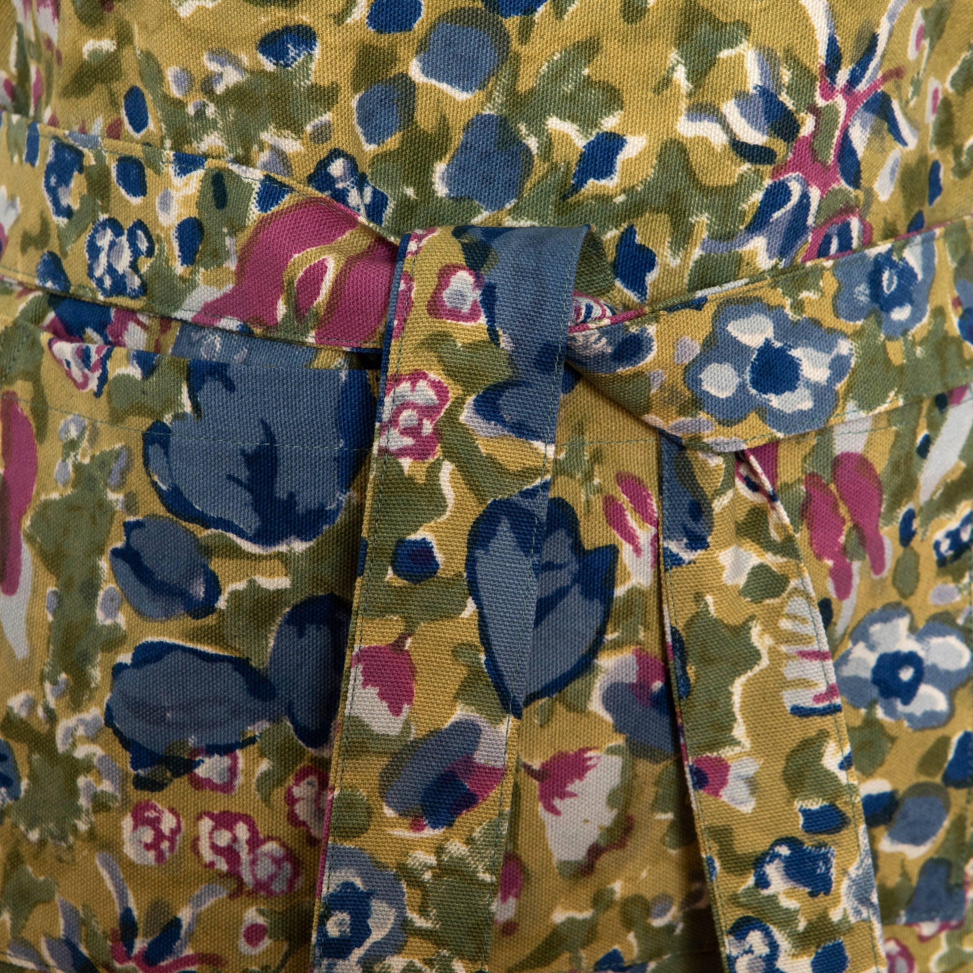 Couleur Nature Apron Jardin Blue & Vert - Marcel’s Culinary Experience