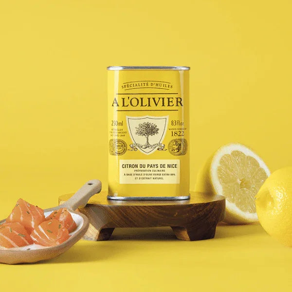 A l'Olivier Lemon From Nice Olive Oil 8.4oz - Marcel’s Culinary Experience