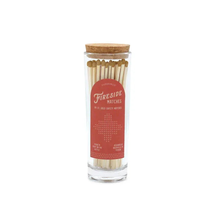 PaddywaxFireside Safety Matches - Gold - Marcel’s Culinary Experience