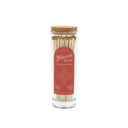 PaddywaxFireside Safety Matches - Gold - Marcel’s Culinary Experience