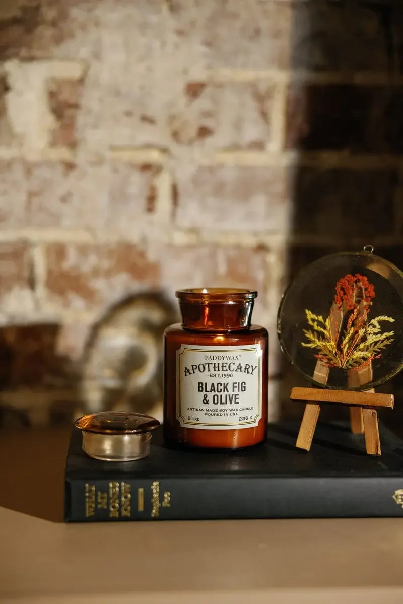 Paddywax Apothecary Candle - Black Fig & Olive - Marcel’s Culinary Experience