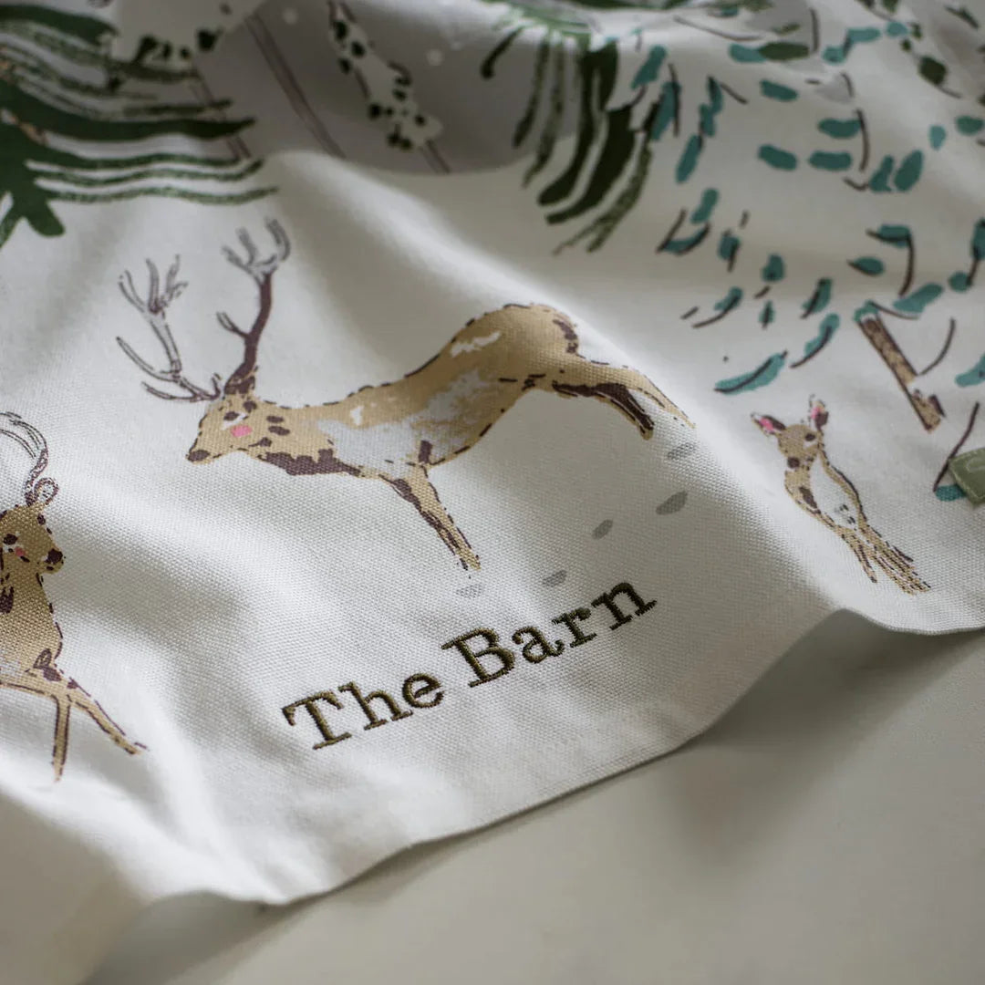 Christmas Stags Scene Tea Towel - Marcel’s Culinary Experience
