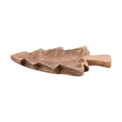 Acacia Wood Christmas Tree Shaped Bowl - Marcel’s Culinary Experience