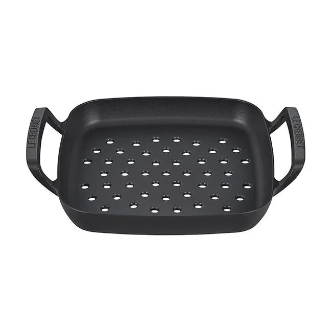 Le Creuset Alpine Outdoor Collection Square Grill Basket - Marcel’s Culinary Experience
