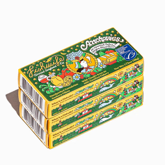 Fishwife Cantabrian Anchovies in Extra Virgin Olive Oil - Marcel’s Culinary Experience